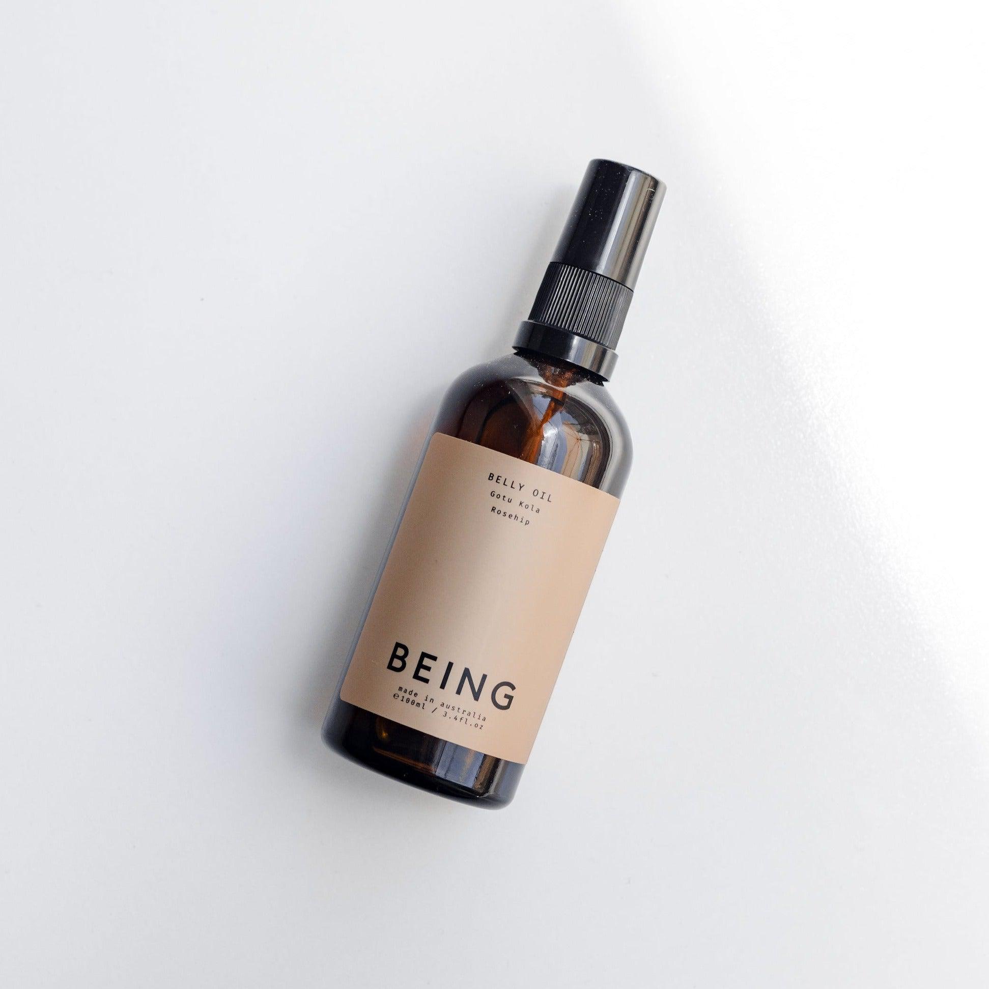 A lightweight, nutrient rich golden body oil to support stretching skin before, during and after pregnancy.