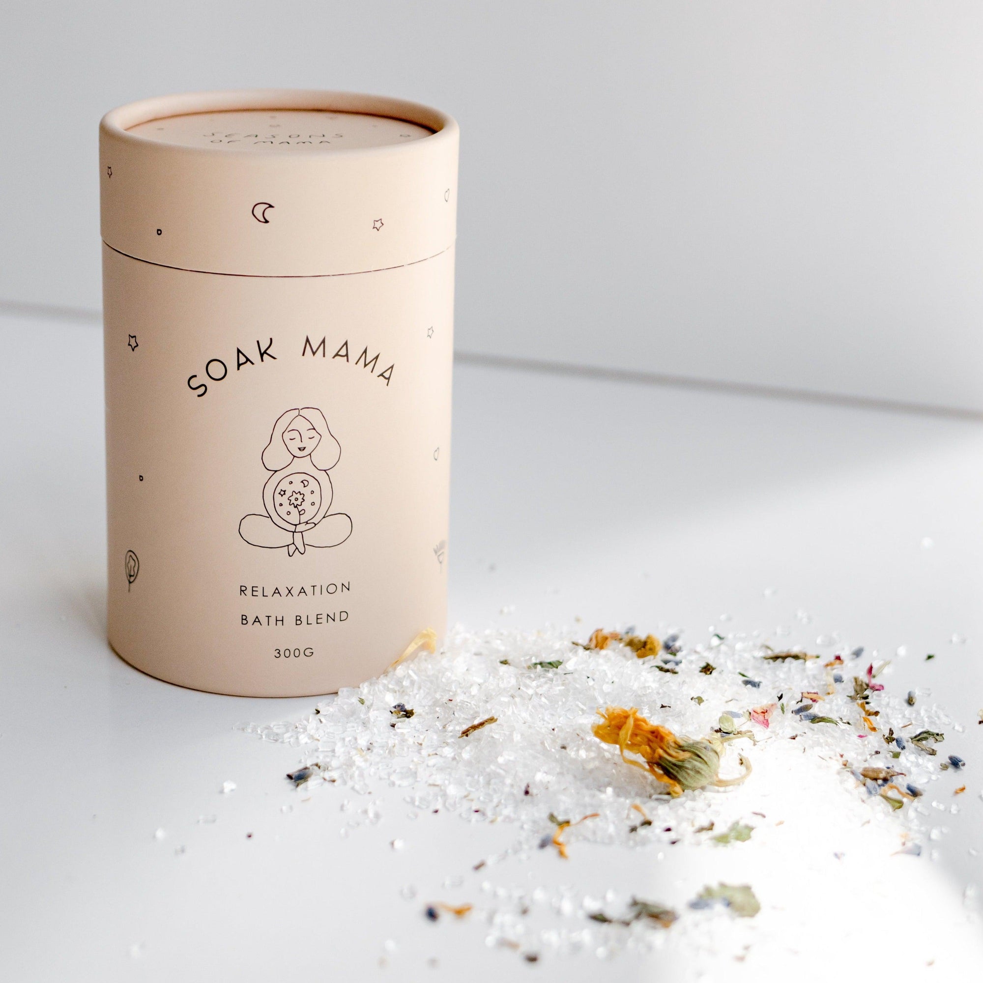 Ideal for pregnancy, postpartum & beyond, this restorative bath soak promotes deep rest & relaxation of the body, mind & spirit. Organic herbs & botanicals are hand blended with pure Ayervedic oil for a nourishing bathing ritual.